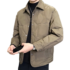 标90白鸭绒冬季店主风翻领休闲保暖羽绒服外套X8606-P260，男装羽绒服，电商A413