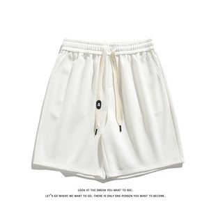 夏季潮大码宽松直筒抽绳松紧腰五分裤休闲短裤DK8511-P21【特价】图片