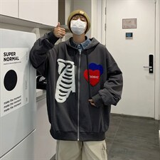 WY891-P40毛巾绣开衫卫衣外套，男装卫衣，星座1501-1