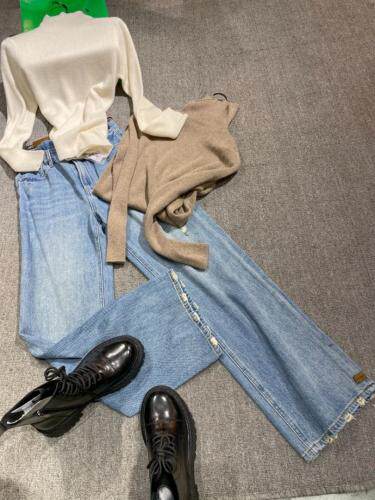 高领山羊绒打底 多色可选 百搭好穿～ 软糯亲肤,其它,墨颜