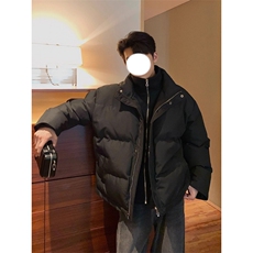1506-1/MFM1031/P89新款假两件加厚痞帅高级感男冬季百搭棉袄外套，女装短外套，星座1506-1