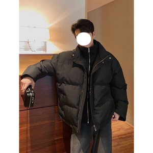 1506-1/MFM1031/P89新款假两件加厚痞帅高级感男冬季百搭棉袄外套图片