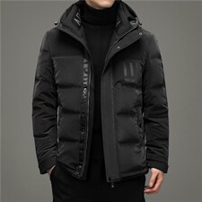 新款羽绒服男士冬季连帽可卸时尚休闲羽绒袄子外套SFT9918-P285图片