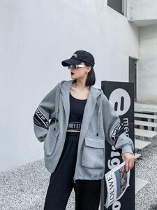 休闲外套现货图片