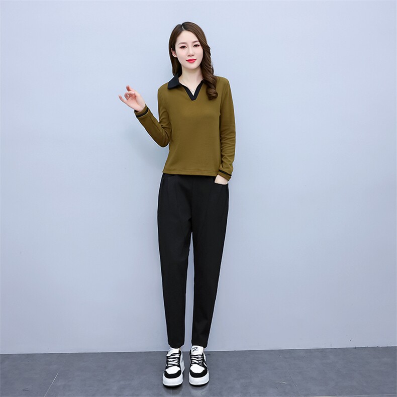 品牌休闲运动套装女2025春季新款减龄洋气妈妈跑步服两件套,女装套装/套裙,梦依杭