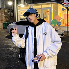 现货春装港风运动棒球服外套上衣男夹克衫D201-DM73-P75，男装夹克，电商D321-1