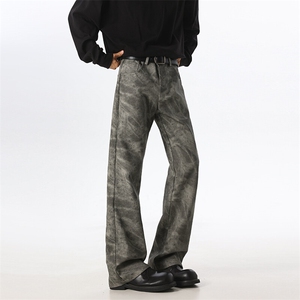 特批无差价 加厚皮裤 迷彩色 修身微喇休闲裤男女同款822/P58,男装皮裤,星座902A