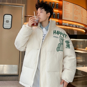 ！2023冬季新款立领棉衣男士潮流加厚棉服学生外套MY126P70,高壮女冬季穿搭图片