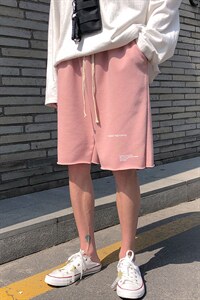 22夏季糖果色大裤衩子男士夏季五分裤情侣运动裤 8001-P28图片