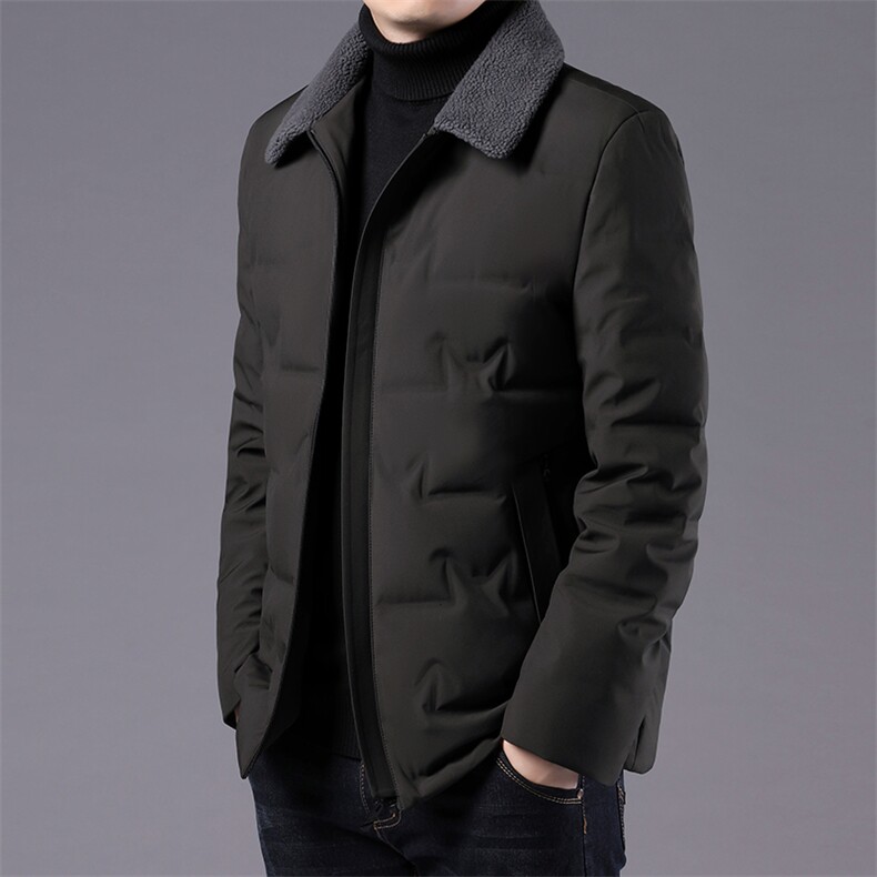 XLALR19188冬新款2023年男士休闲羽绒服加厚保暖夹克外套P230图片