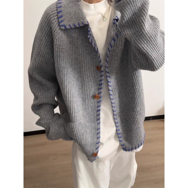 粗呢针织毛衣开衫外套MY887特P63,男装针织衫/毛衣,星座908-1
