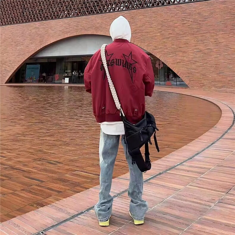 1506/QZ450/P53春秋痞帅外套男ins高街潮牌韩版潮流宽松夹克,男装夹克,星座1506