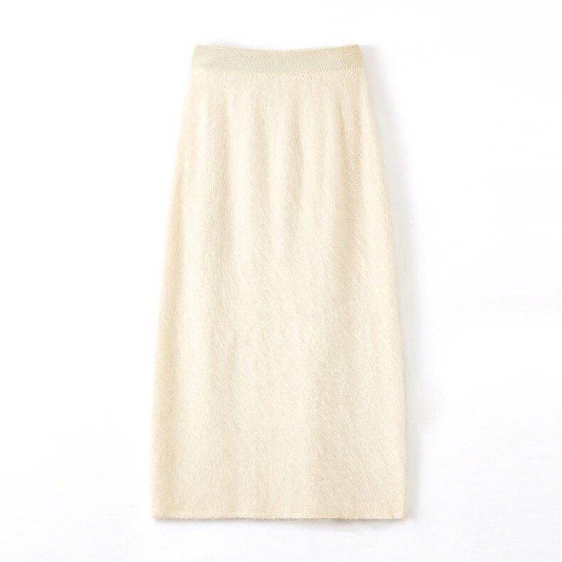 2025年秋季时尚百搭通勤简约休闲半身裙，女装半身裙，梦织秋羊绒