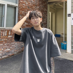 230g重磅纯棉!夏季短袖t恤男半袖男NT196-特P19控38