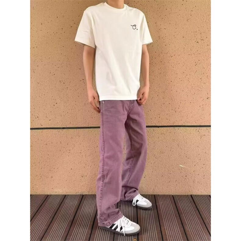 1506-1/K99081/P39港风潮男夏季新款牛仔裤嘻哈ins潮高街潮流,男装牛仔裤,星座1506-1