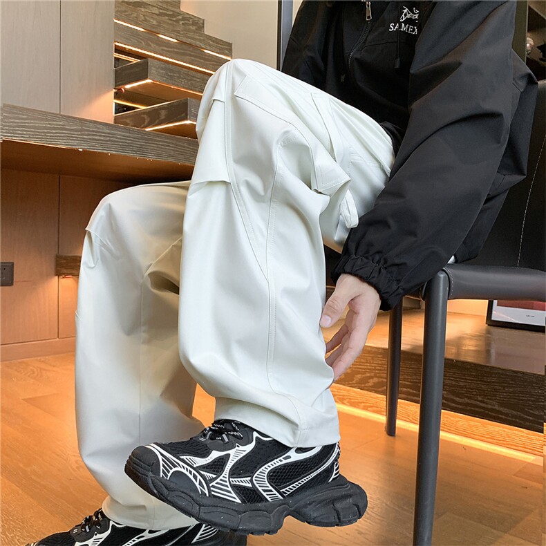 特P45控78户外冲锋裤登山徒步宽松直筒休闲长裤子100聚酯K407,男装休闲裤,电商B370