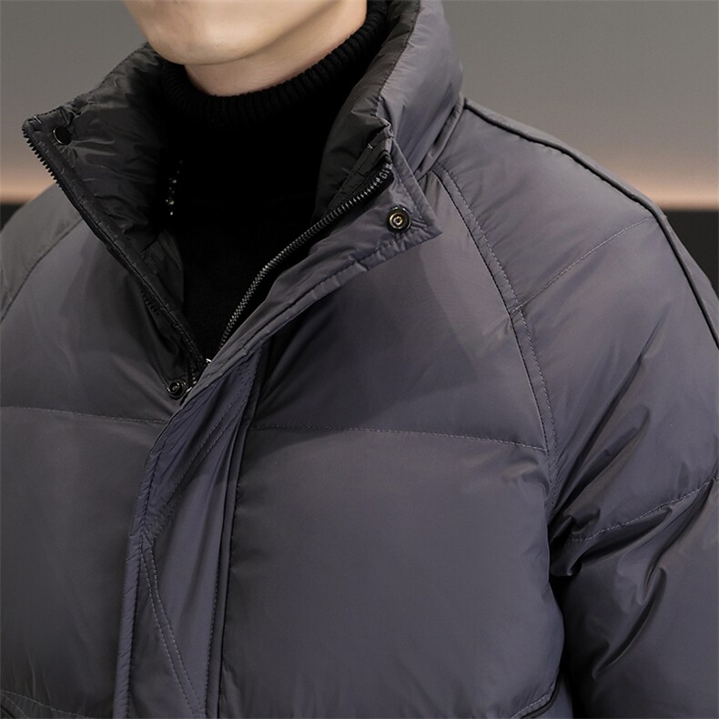 店主风轻奢英伦白鸭绒羽绒服男冬季潮牌立领男士外套YR608-P140,男装羽绒服,星座210-3