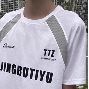 美式复古速干短袖T恤男夏季运动健身体育生篮球训练服WLY711-p27图片