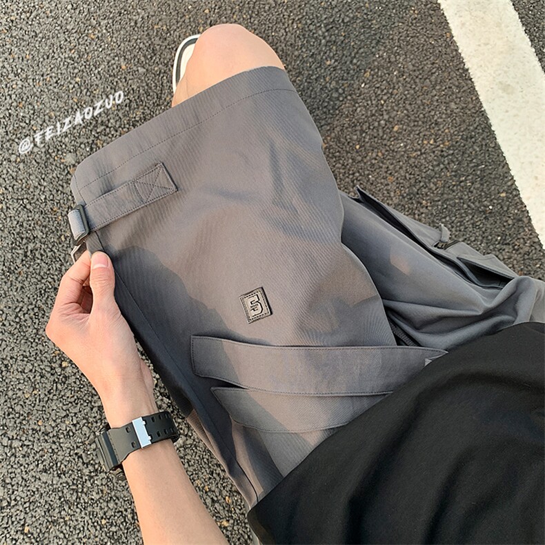 夏季户外登山短裤设计感薄款男宽松沙滩五分裤X2405-TP35控价58,男装休闲裤,电商A102-1
