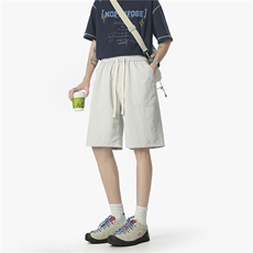 糖果色冰丝速干短裤男款夏潮宽松直筒中裤篮球运动五分裤BM99P30，男装牛仔裤，星座1013-5