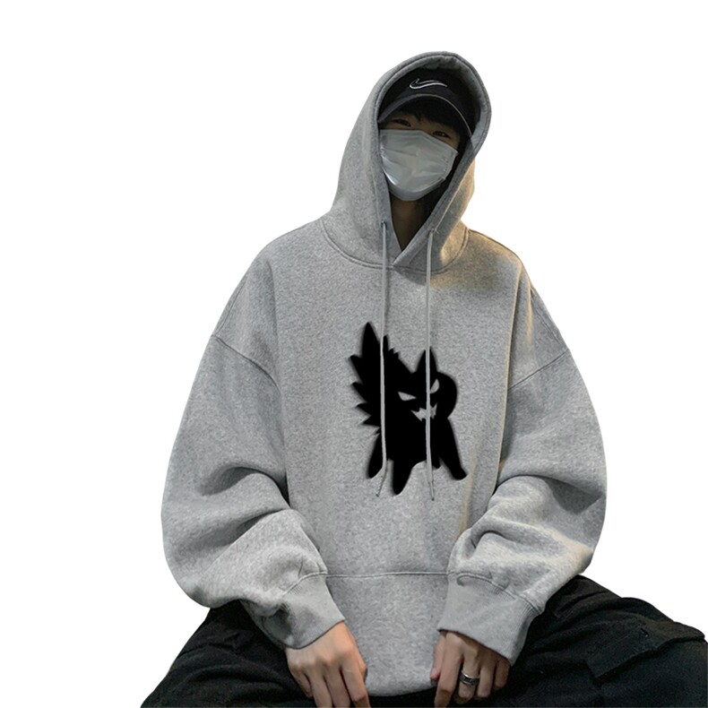 ！连帽圆领卫衣男装港风帽衫男LM170-P35,男装卫衣,电商B367