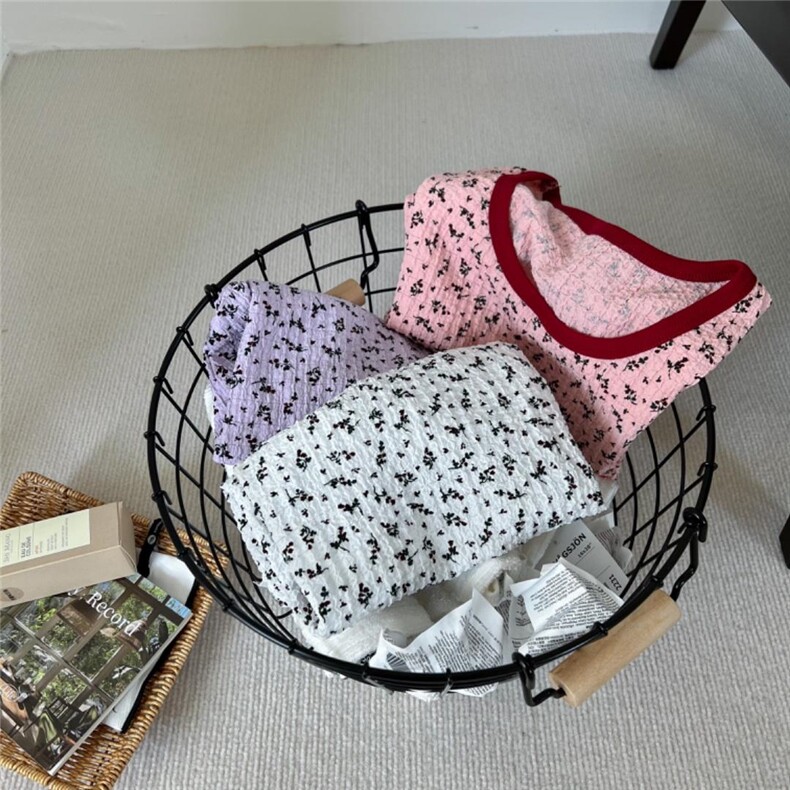 韩系气泡碎花T，其它，DAP