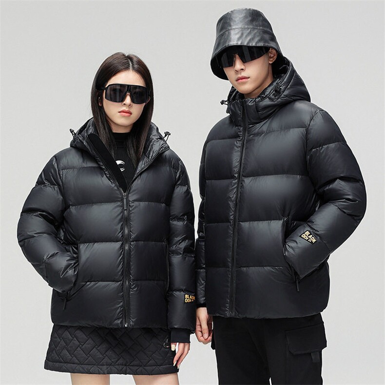2023款羽绒服男冬款白鸭绒黑金款外套潮流男装连帽上衣YR301-P110,男装羽绒服,星座1210A