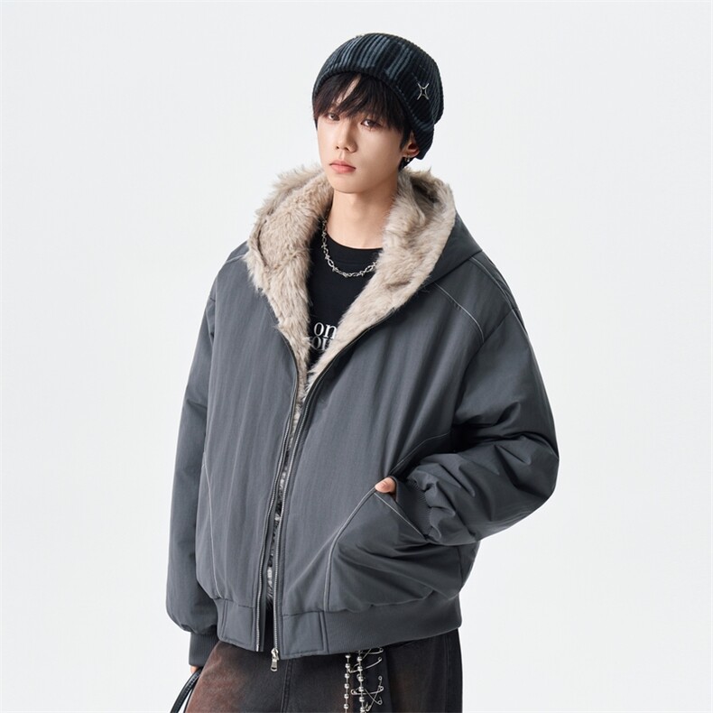 羽绒服男新款冬季保暖连帽座山雕加厚加绒外套XZ309Y95751P198,男装羽绒服,星座309（原A406）