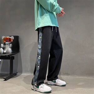 男春季休闲束脚裤K7002P44图片