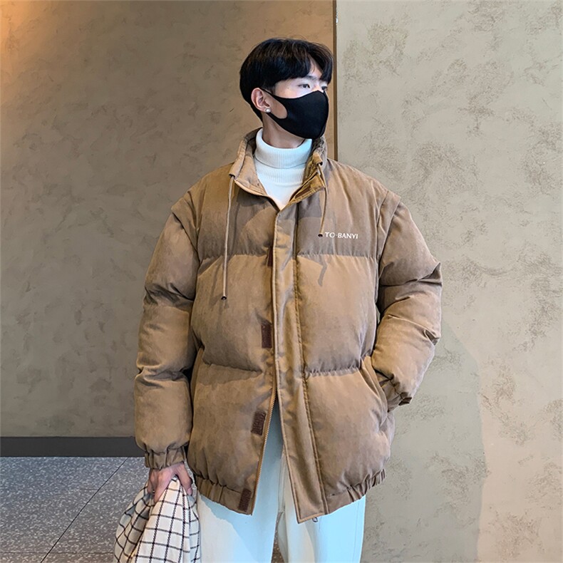 可拆卸袖子两穿棉衣DT2287-TP140控价188冬季印花棉马甲外套男,男装棉衣,电商A102-1