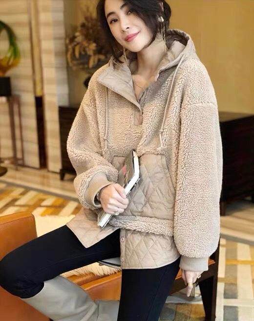 里布婴儿绒，单穿打底，当外套，配马甲都可以的款，女装马甲，伊纱