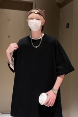 220g重磅精梳棉纯棉圆领t恤男女款夏季短袖情侣上衣TX600-特P22，男装T恤，电商A178