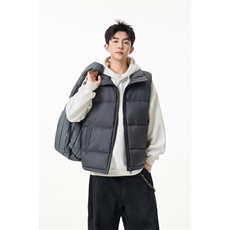 90%绒新标有报告短款宽松羽绒服马甲上衣Y981/P210现货，男装羽绒服，星座202