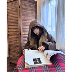 网图现货情侣座山雕棉服连帽夹克外套韩版冬季棉衣XZ309特P115，男装夹克，电商A335-1（原A458）