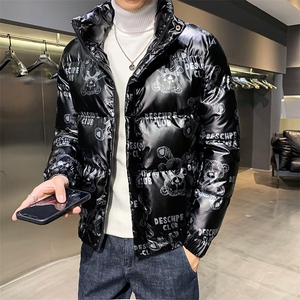 312A-5-603-P125 冬季新款男士韩版棉衣立领加厚潮流棉服A图片
