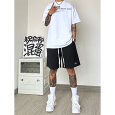 8色多巴胺男士短裤潮流夏季薄款透气速干裤DK21P20控38，男装牛仔裤，星座417-3
