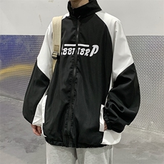 Wt1026-P45春秋港风新款潮流立领夹克，男装夹克，星座1501-1