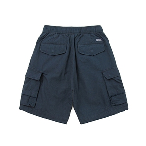 PL2110 两色工装大口袋宽松短裤图片