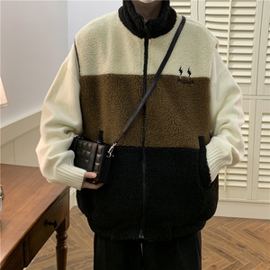羊羔毛马甲YG06-P70控98图片