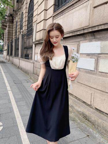 【现货】韩版钉珠连衣裙，女装连衣裙，艾丹迪蔓