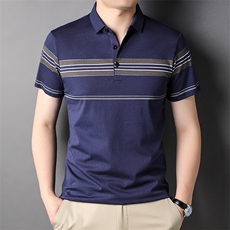 AG2735钱塘2020-3夏季新款全棉男装Polo衫量大价优P40，男装Polo衫，钱塘207-3