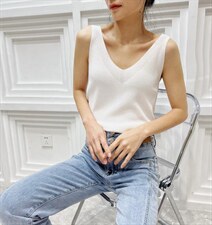 19013冰丝背心，女装背心吊带，搜尚