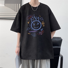 麂皮绒短袖t恤男大码半袖男JD82180-P25，男装T恤，电商A040