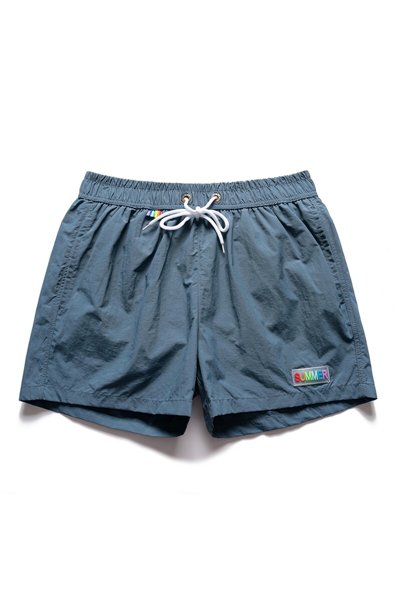 现货三分短裤外穿带内衬100锦纶速干可下水温泉度假休闲家居,男装牛仔裤,电商A105