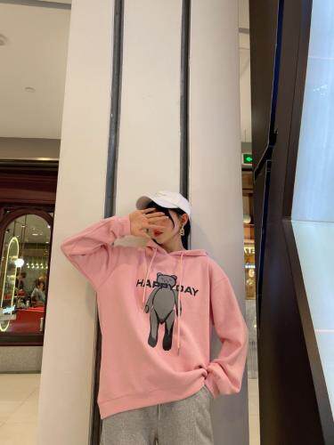 小熊带帽朱蒂卫衣，女装卫衣/绒衫，新雅行-1