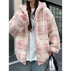 羊羔毛翻领棉服外套女冬季飞行夹克保暖情侣棒球服棉衣M5780，男装夹克，星座1116A（原606A-3）