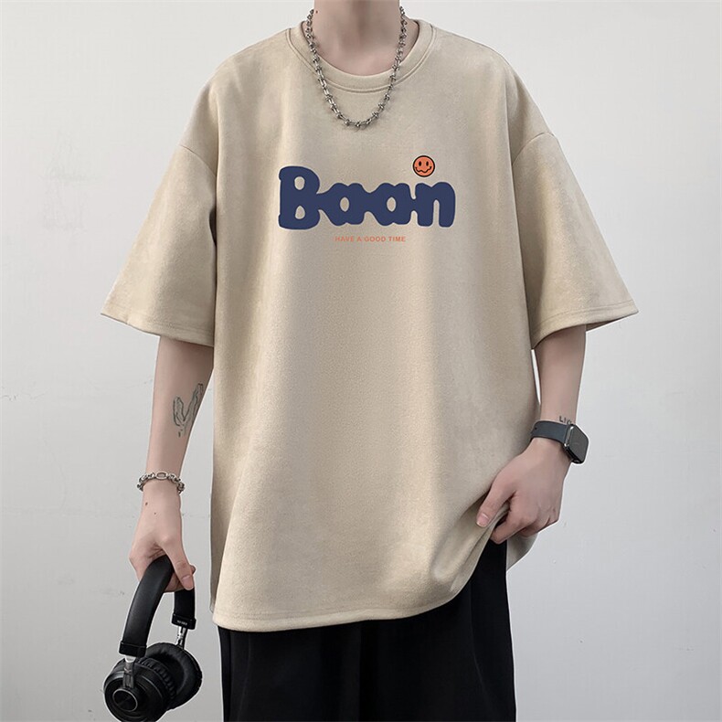 麂皮绒短袖t恤男大码半袖男JD82406-P25,男装T恤,电商A040