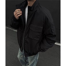 冬季新款多口袋工装立领棉衣外套美式休闲夹棉加厚棉服D393P100，男装棉衣，电商A335-1（原A458）