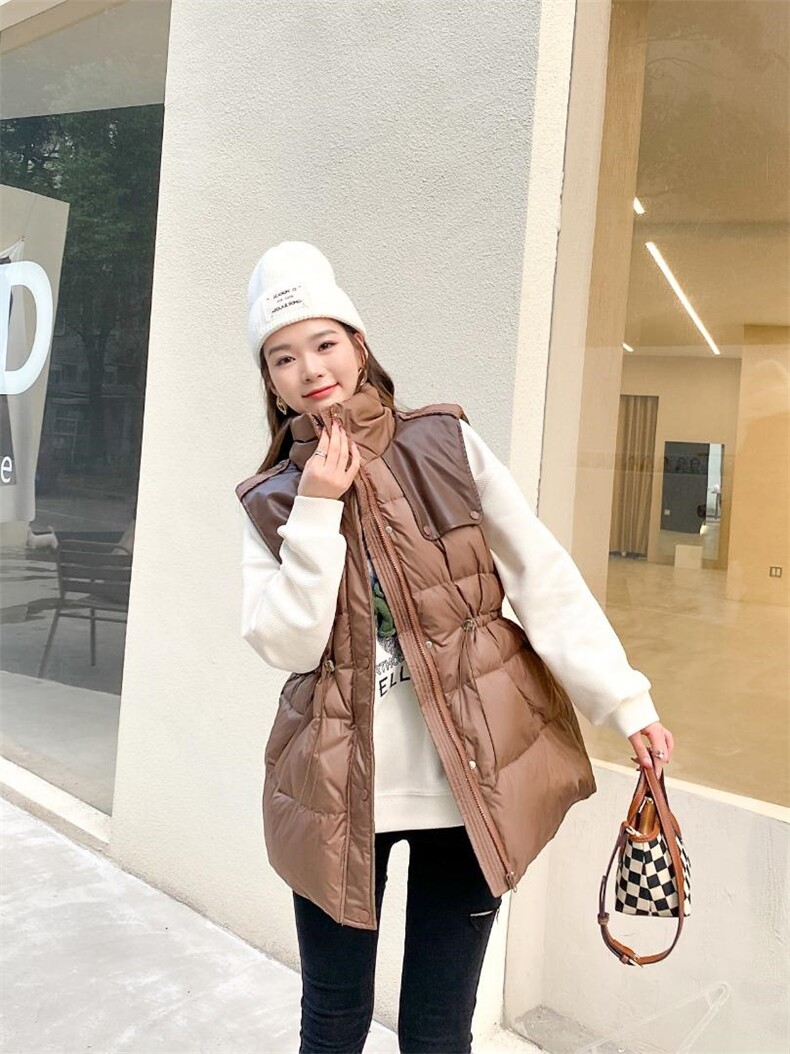 拼皮休闲马甲，女装马甲，Balance Studio