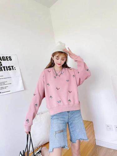 刺绣卫衣，女装卫衣/绒衫，香雪琳